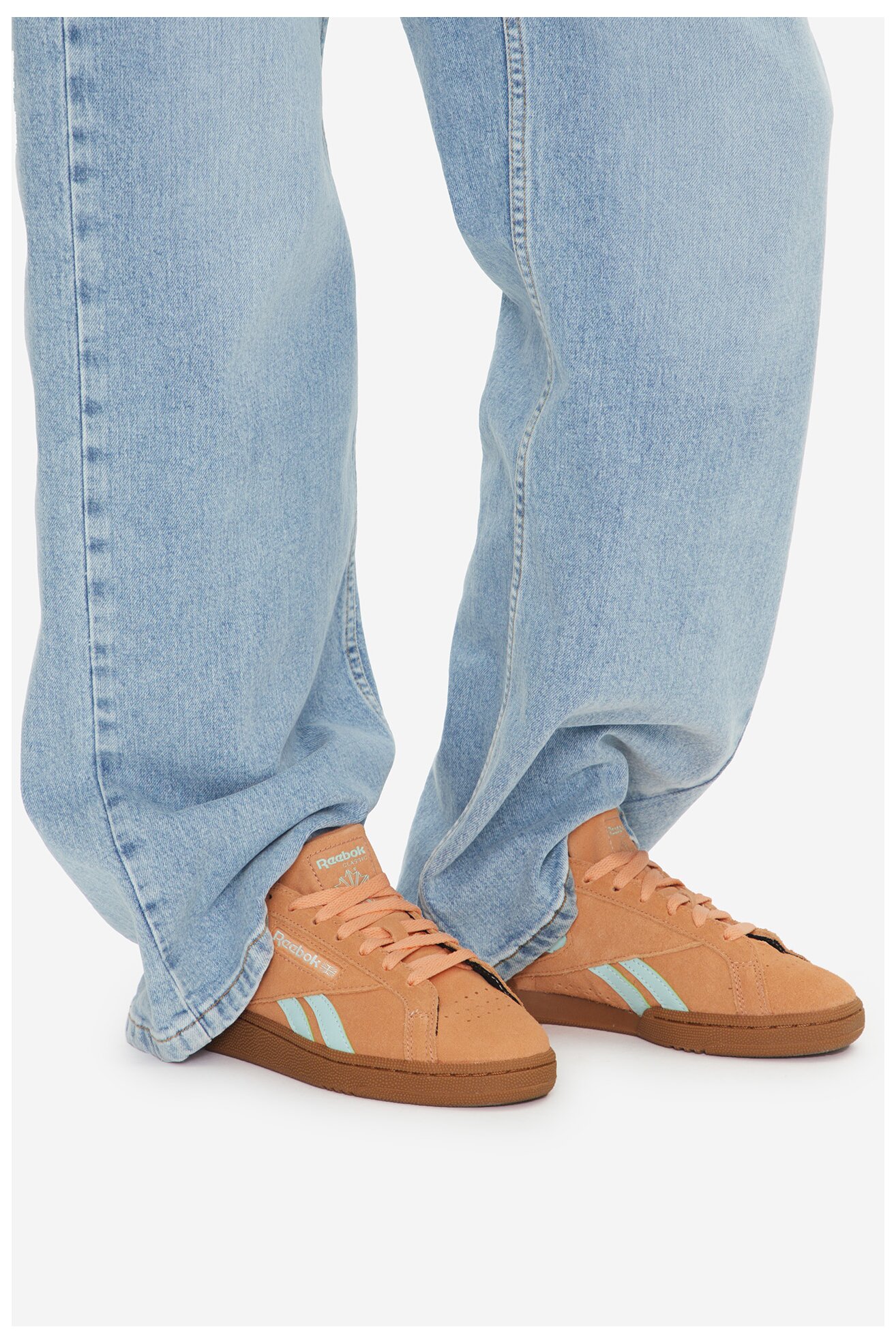 Sportovní obuv Reebok CLUB C GROUNDS UK 100220815 ORANŽOVÁ