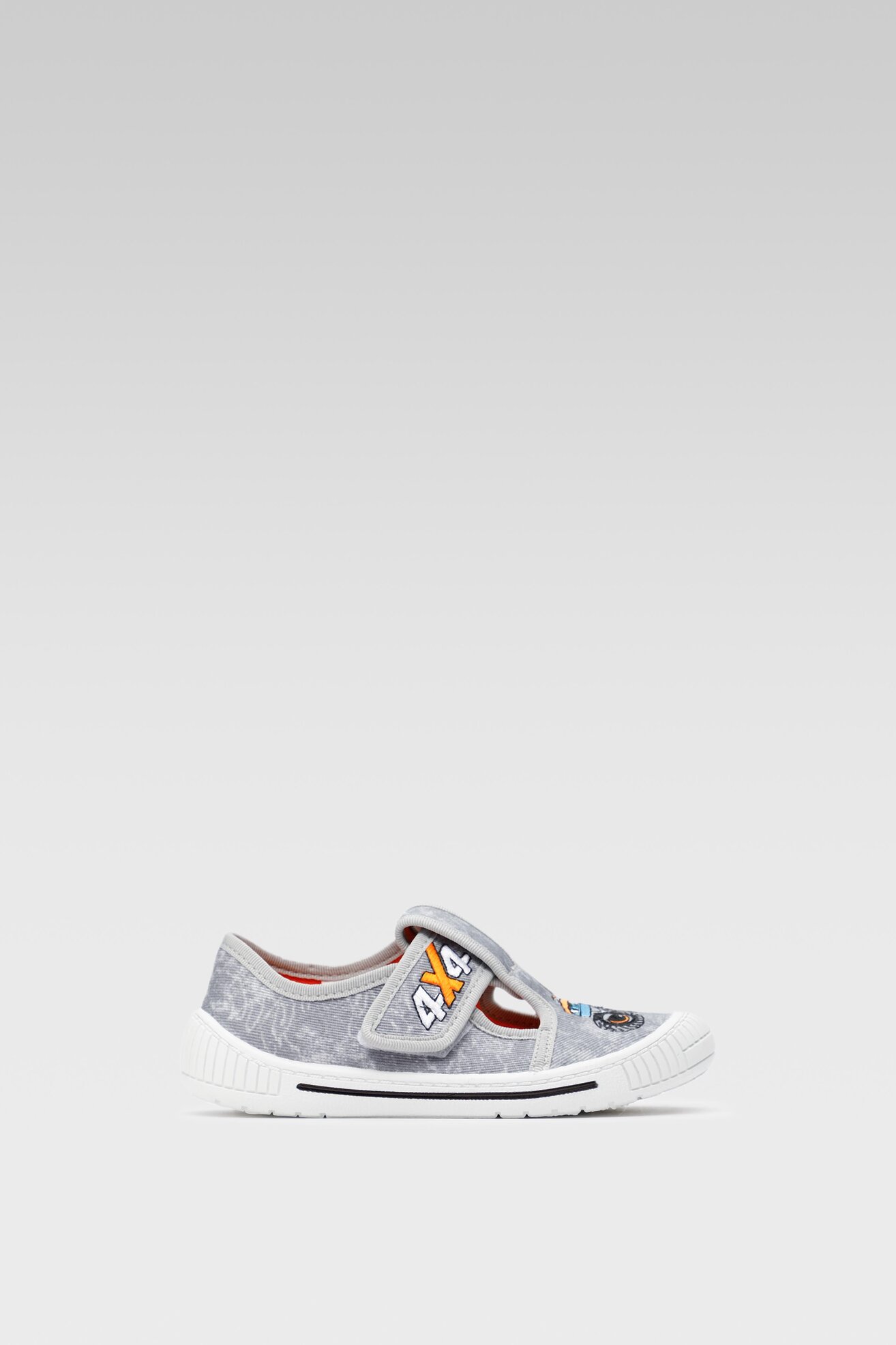 Kapcie MB 4SK3/42-28POIR-B Szary