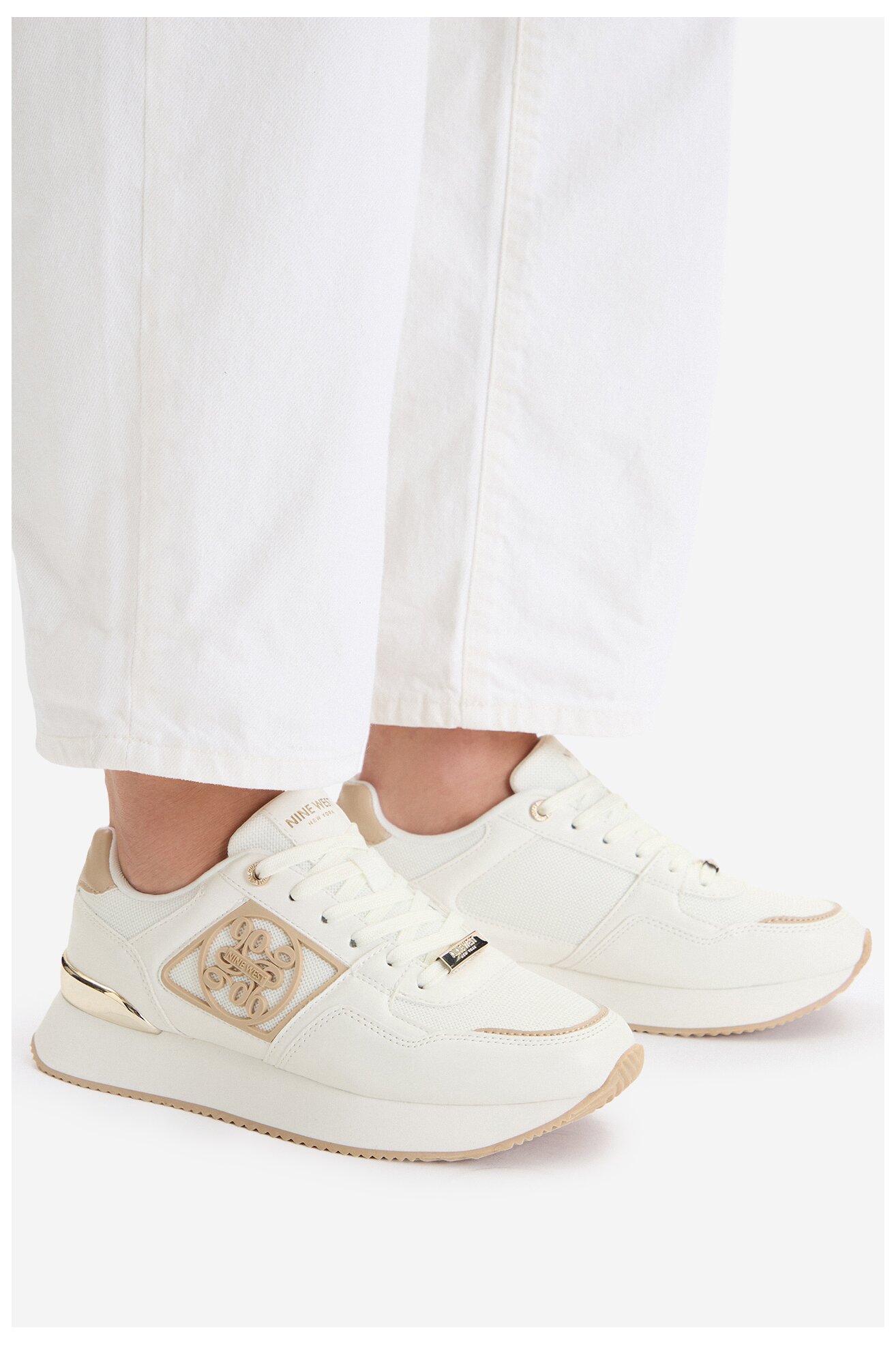 Sneakers NINE WEST EO-K250091 Biały