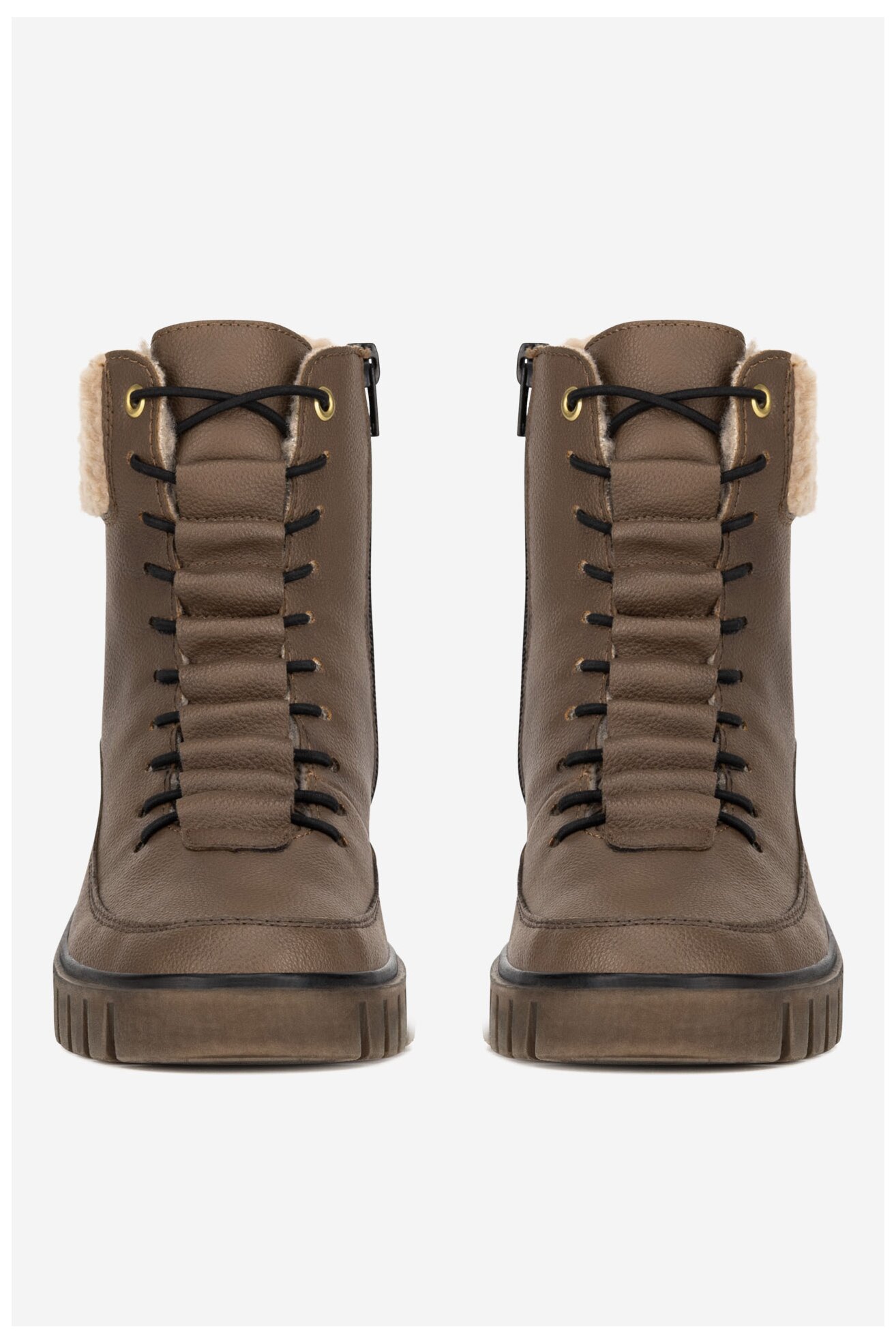 Боти Rieker Y3465-24 ТЪМНОБЕЖОВ