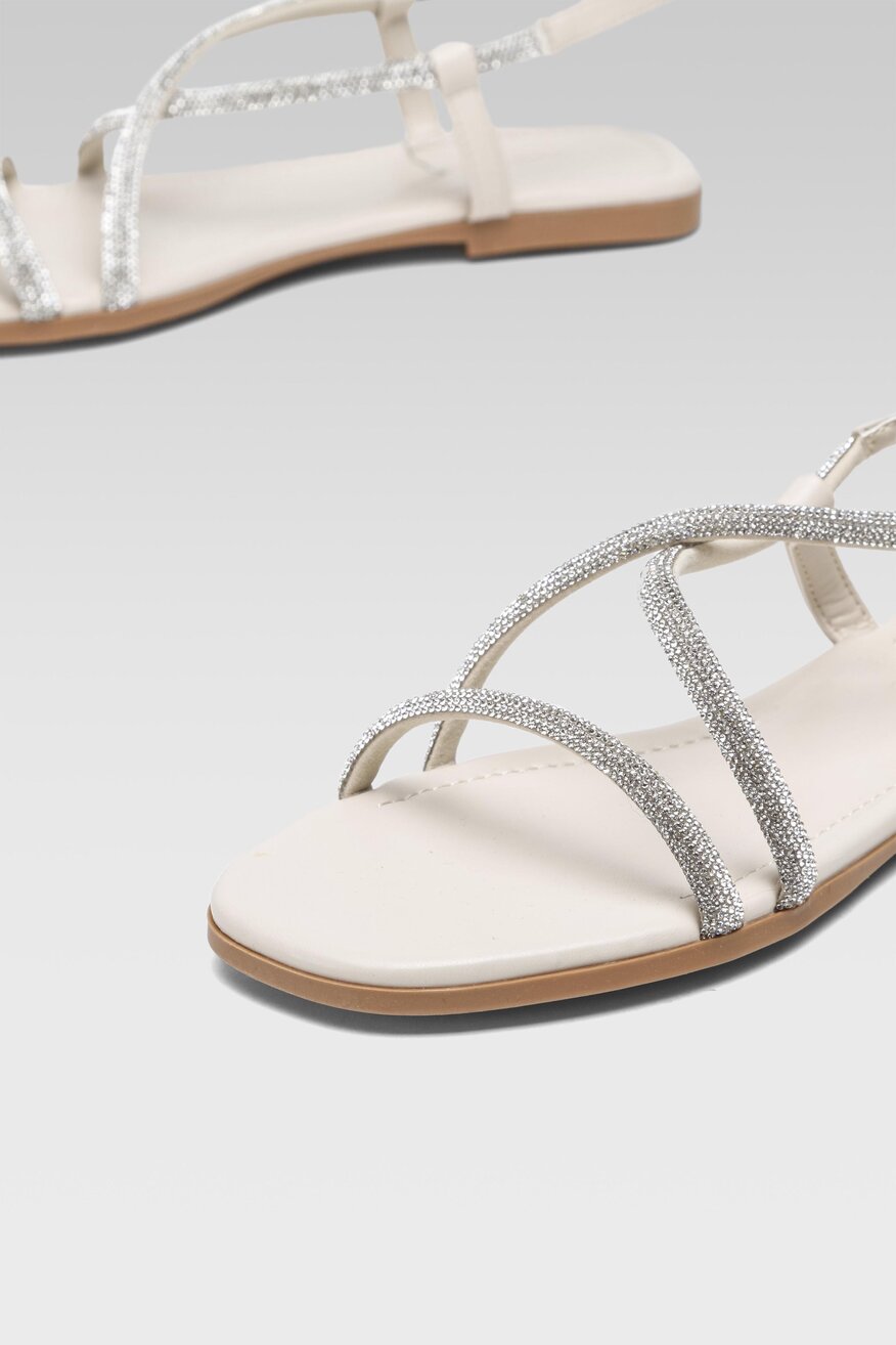 
                Jenny Fairy - Sandały beżowe - 5904862775524