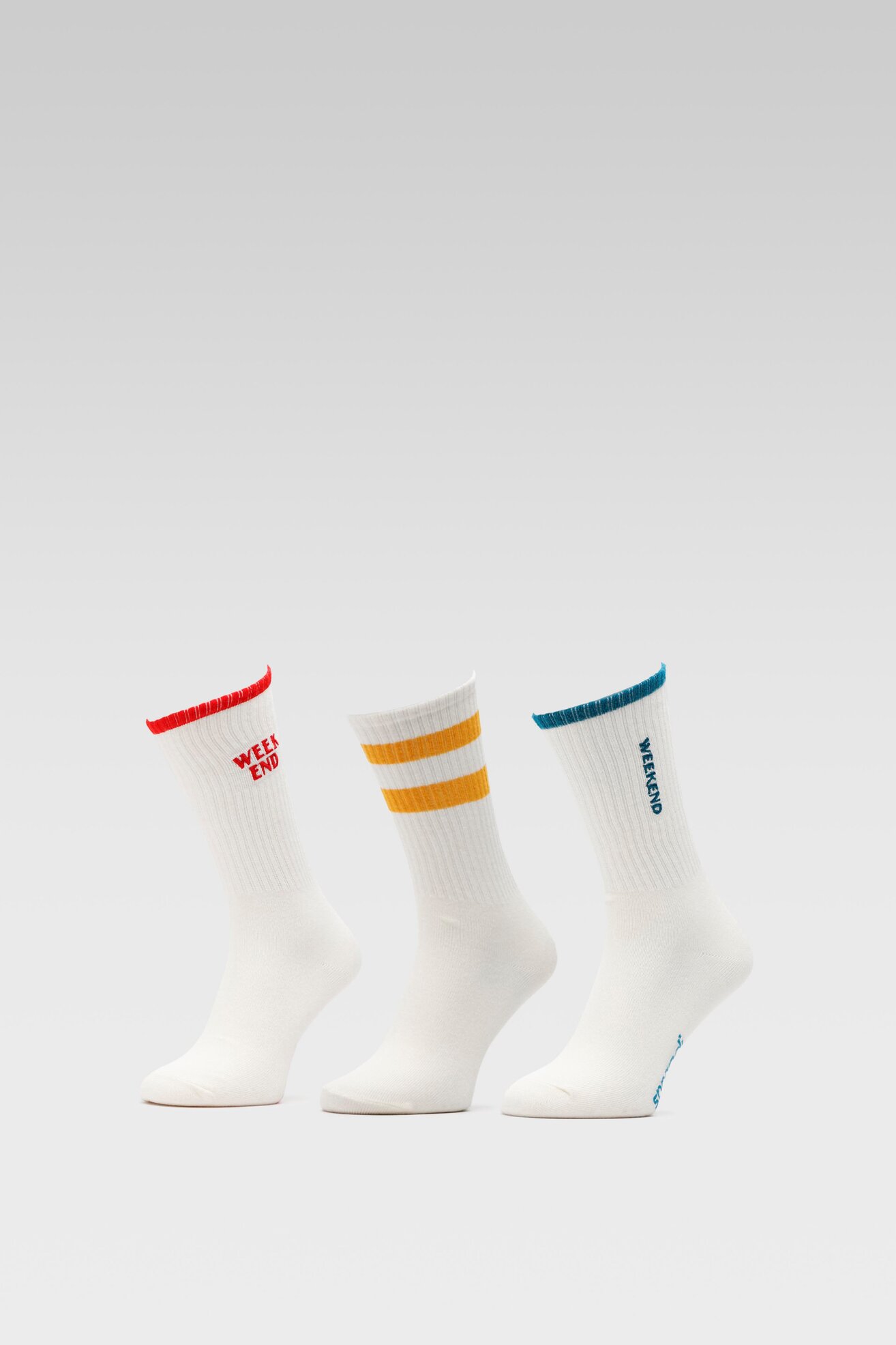 Čarape Sprandi 0WB-001-AW22 (3-PACK) CRVENA