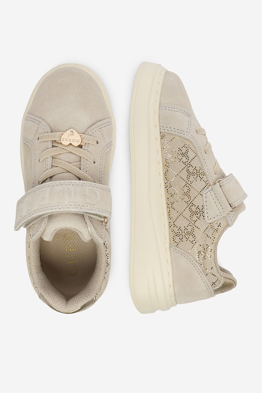 
                GUESS - Sneakersy skórzane - 5906751758571