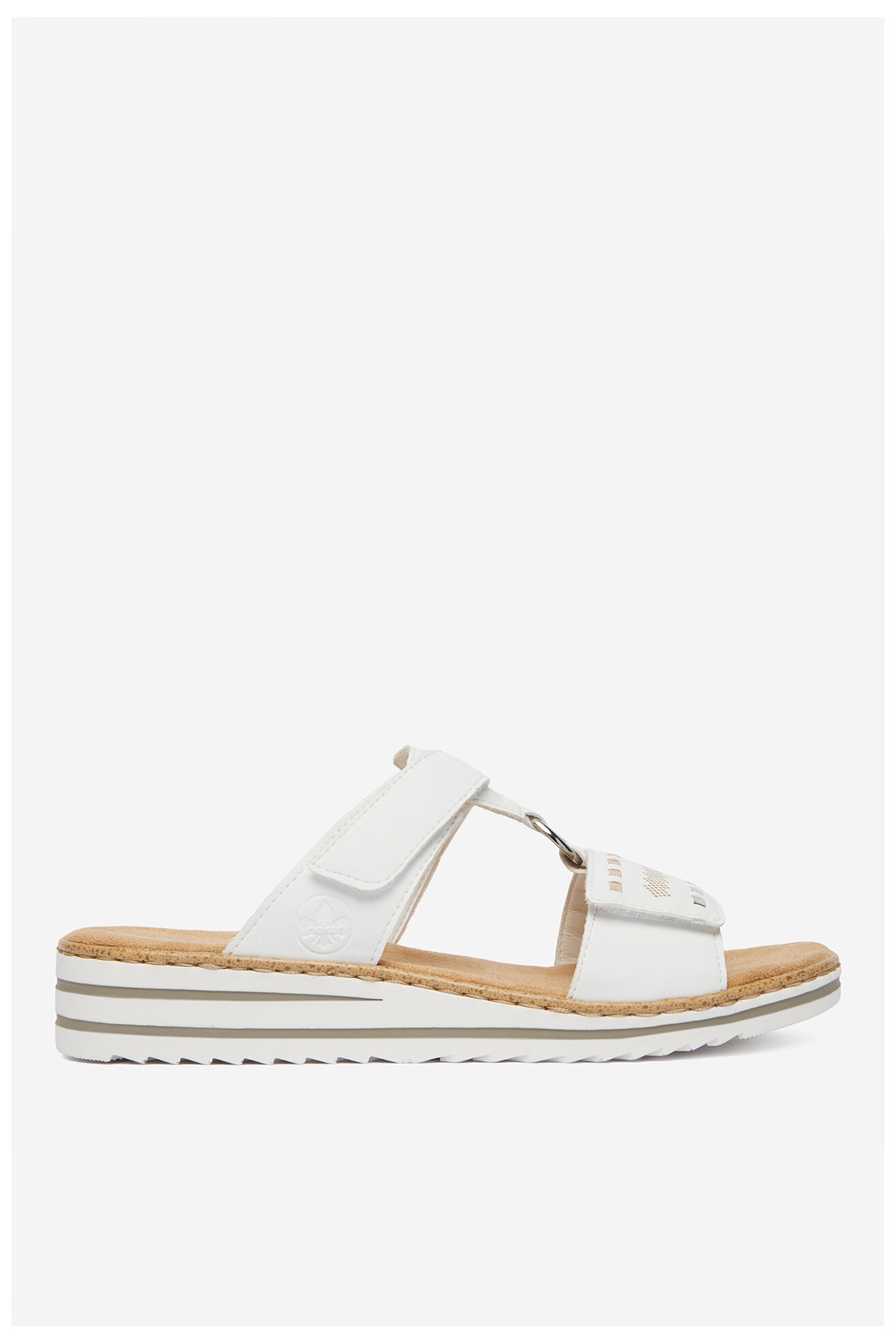 Klapki Rieker CEO-V0636-80 Biały