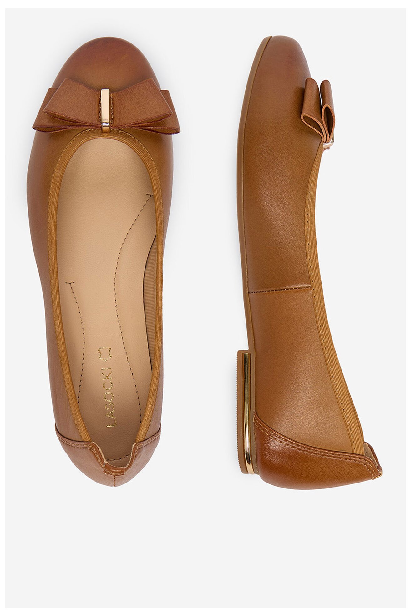 Baleriny Lasocki CEO-RST-ARABELLA-02 Camel