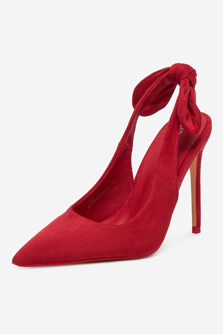 Pantofi cu toc DeeZee ROŞU - 5906751135341