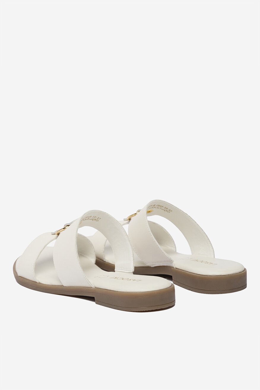 
                Lasocki - Klapki skórzane - 5906751898796