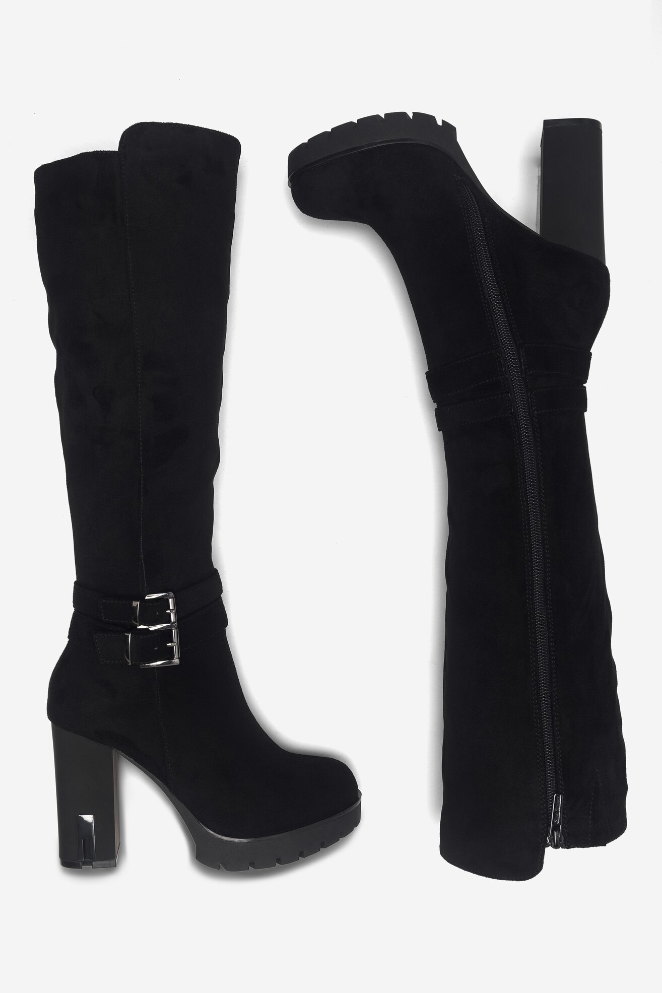 Čizme Clara Barson CITLIN WS2671-17 CRNA