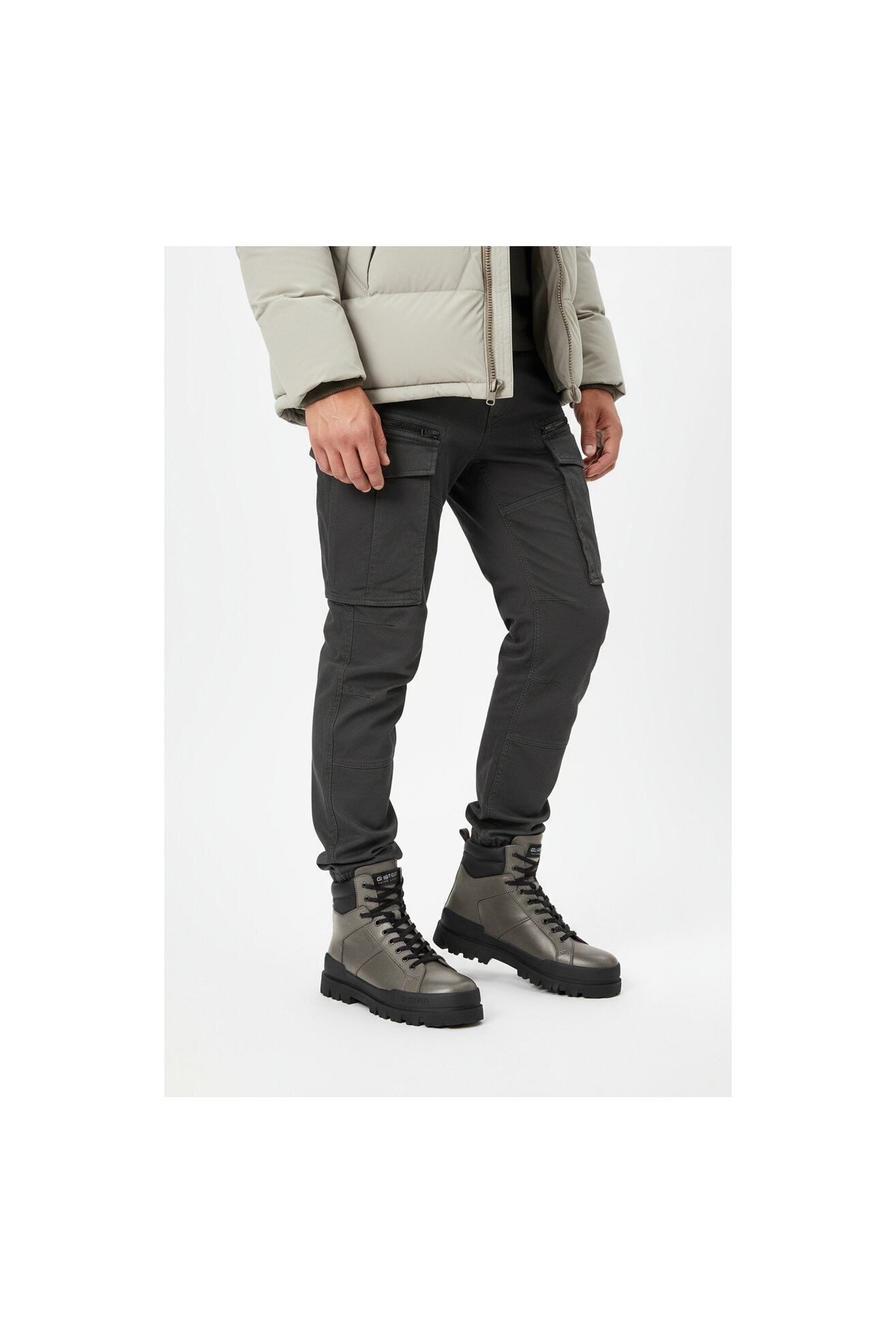 Боти G-STAR RAW EO-LINCOLN-02 125AM СИВ