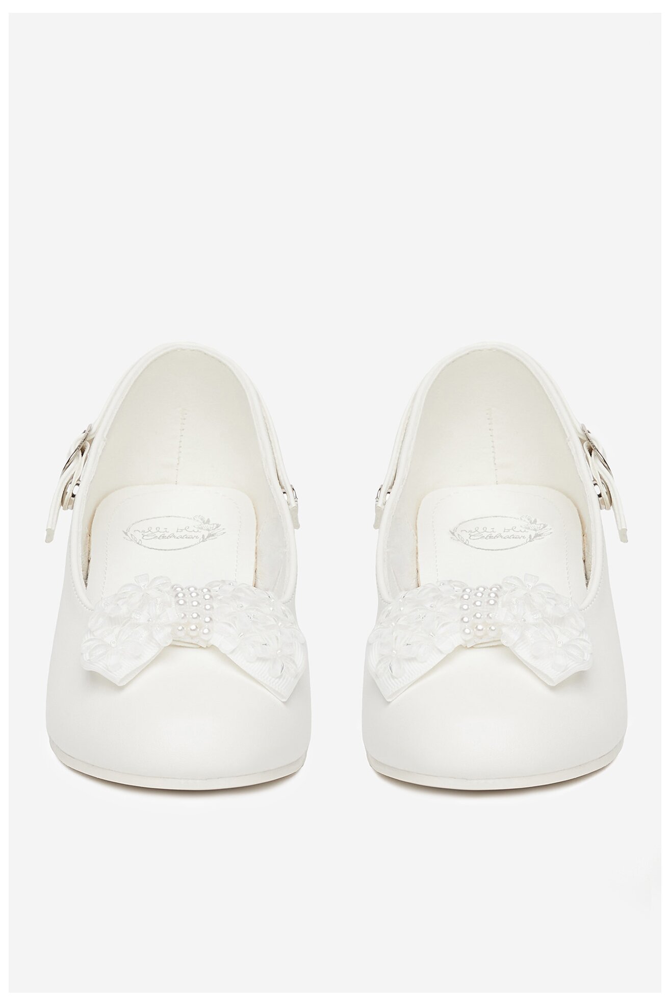 Baleriny Nelli Blu CS23120-06 Biały