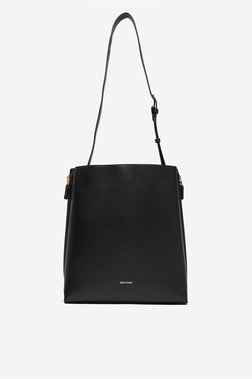 
                Дамска чанта Gino Rossi ЧЕРЕН - 5906751623527