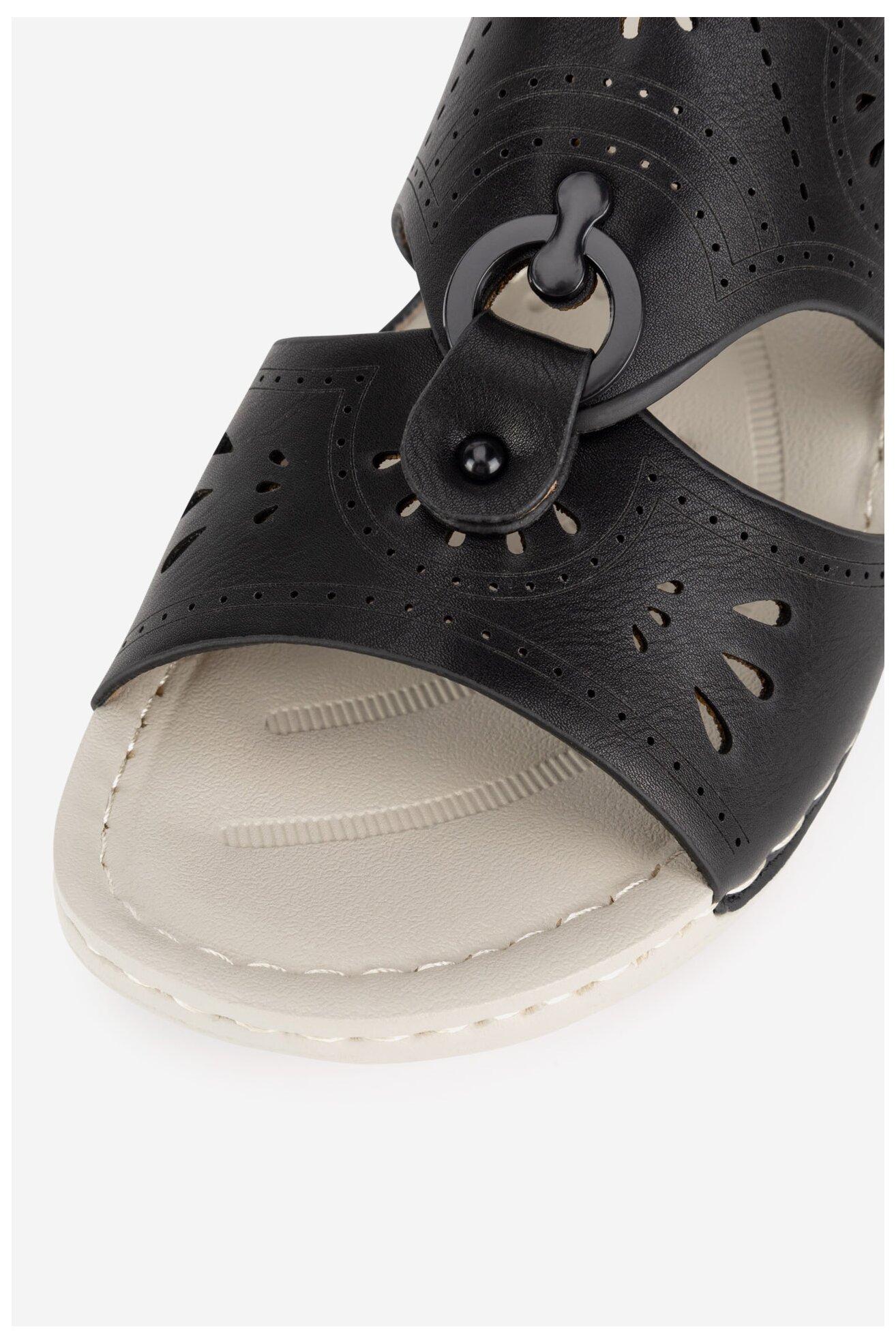 Шльопанець Clara Barson WYL05010-13 ЧОРНИЙ