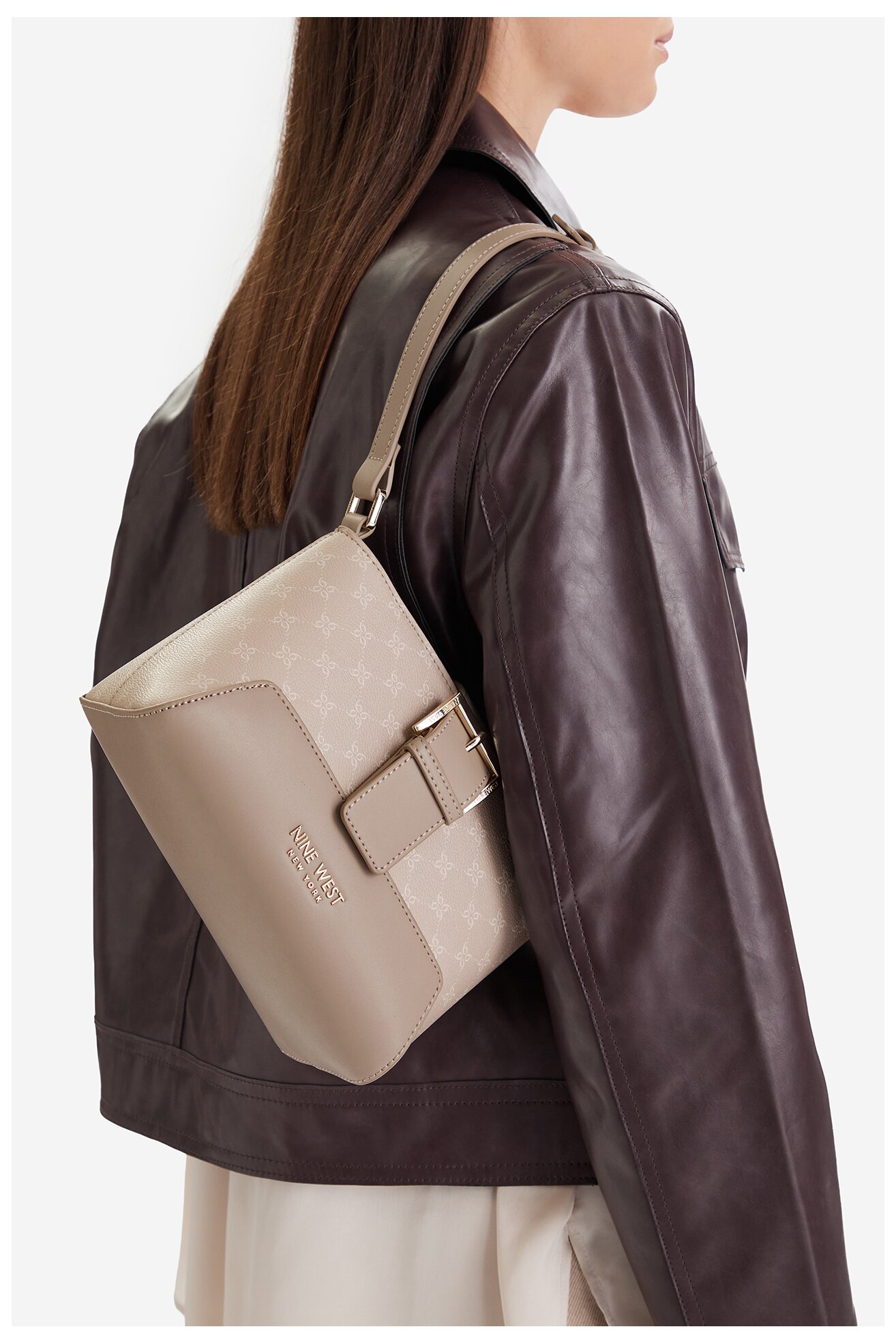 Kézitáska NINE WEST CEO-Liss-KY218 SZÜRKE