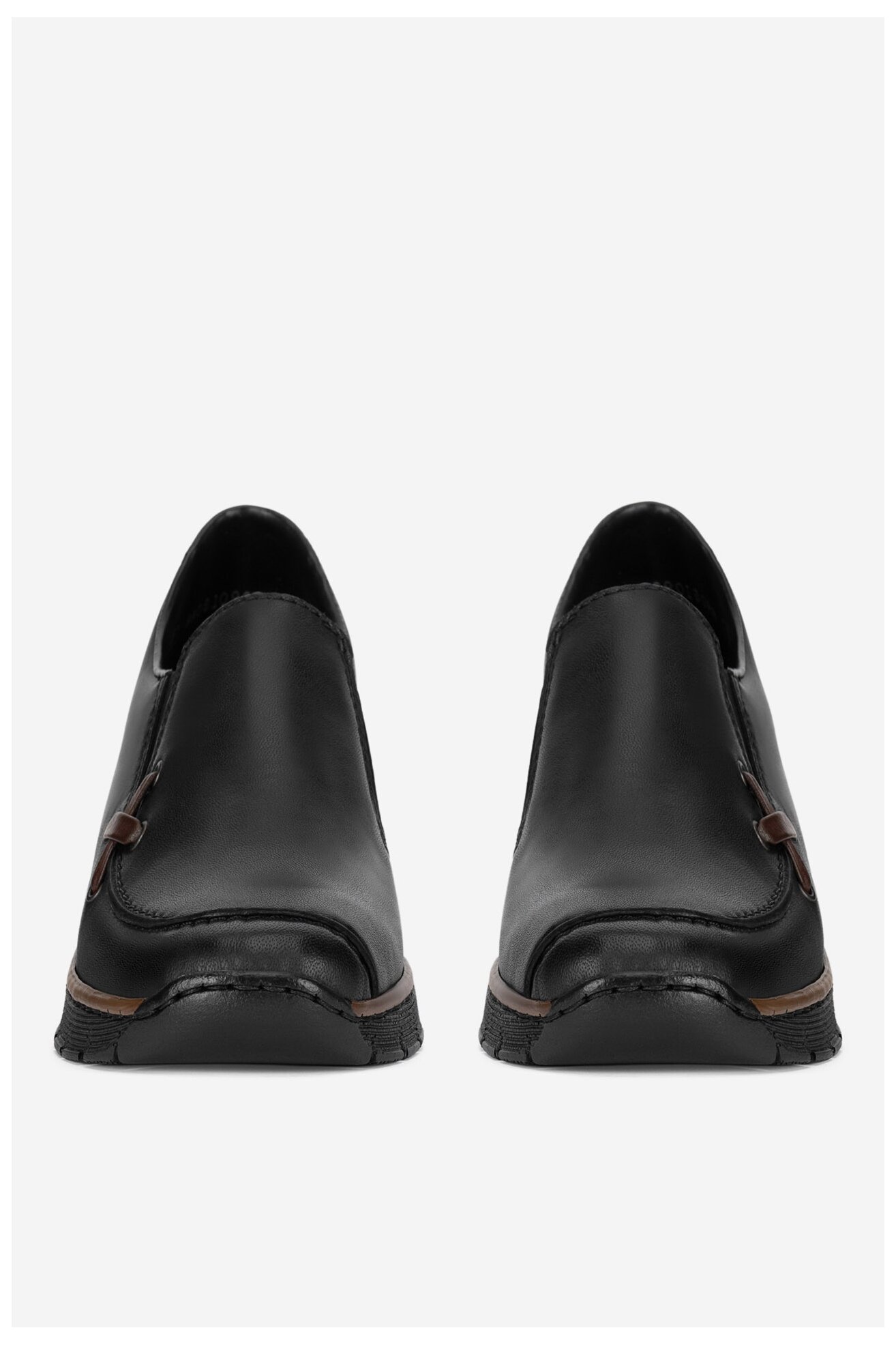 Félcipő Rieker 53783-00 FEKETE