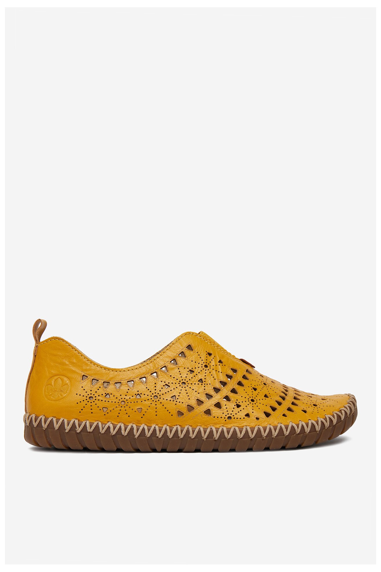 Półbuty Rieker CEO-M2852-68 Żółty