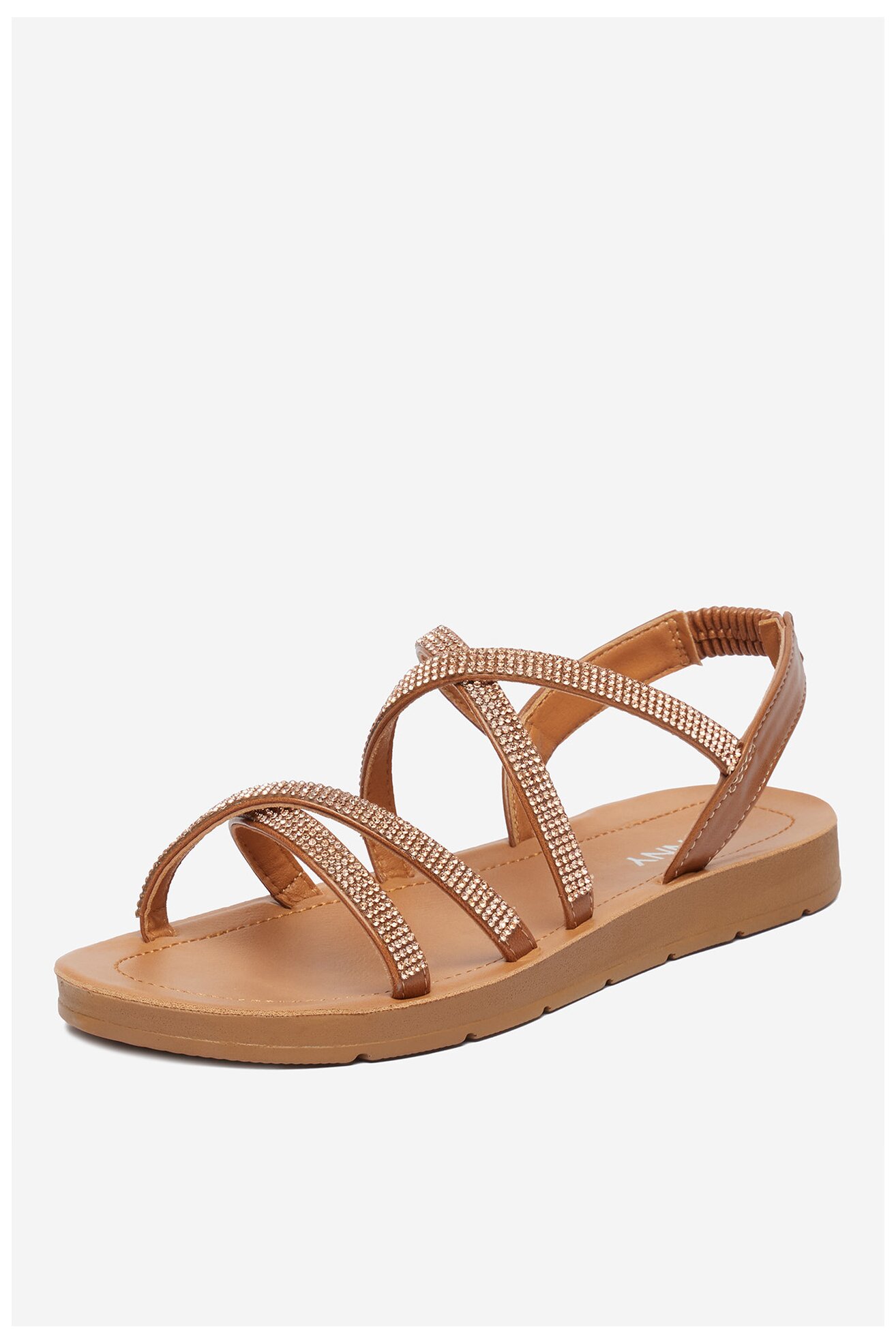 Sandały Jenny CEO-WSS20401-13 Brązowy jasny