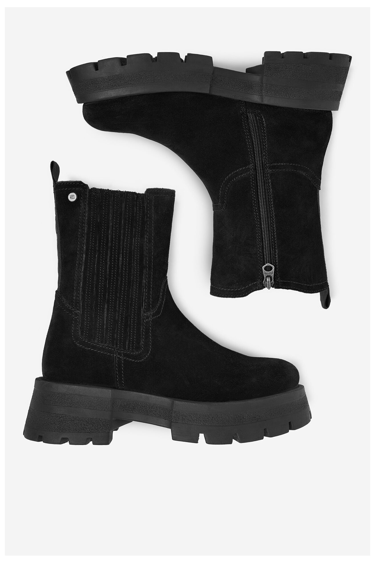 Bokacsizma G-STAR RAW CEO-WI16-525-01 FEKETE