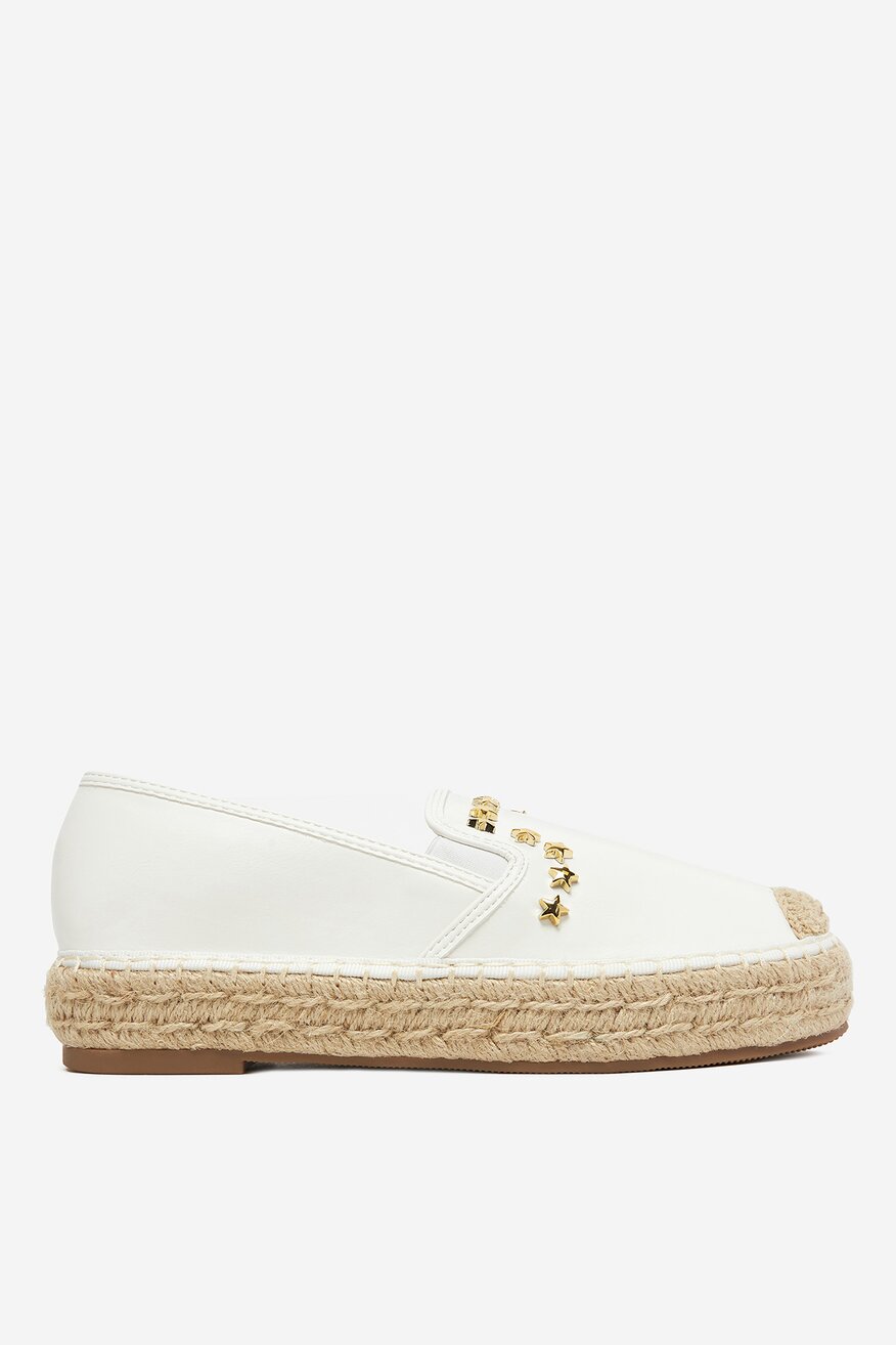 
                Espadrile DeeZee ALB - 5904410869934