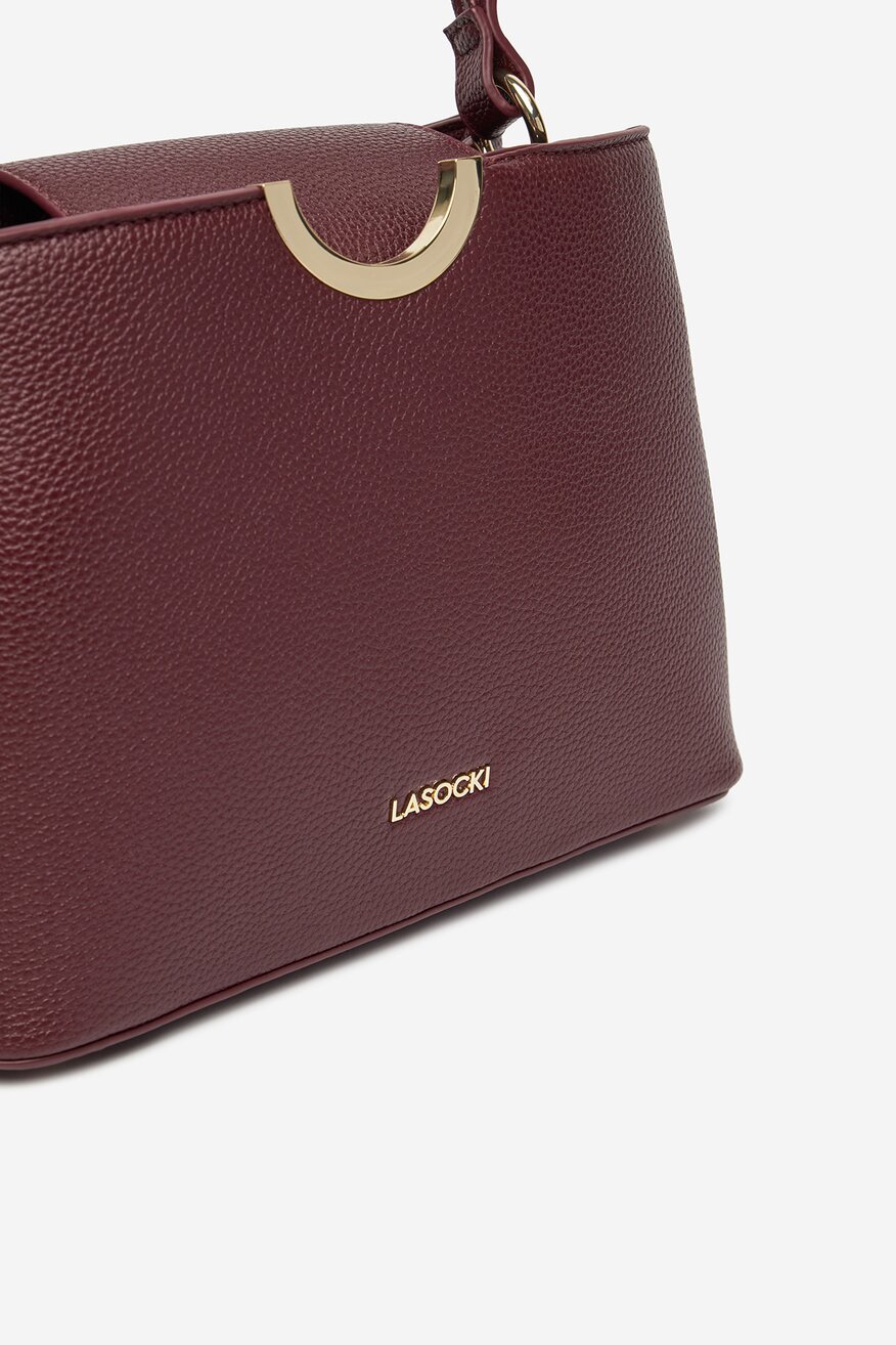 Kézitáska Lasocki BORDÓ - 5906751241394