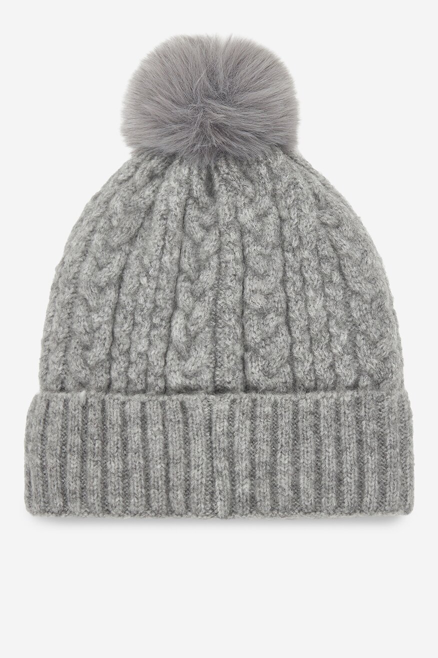 Női sapka NINE WEST CEO-NW-W3-002-AW25 SZÜRKE - 5906751365342