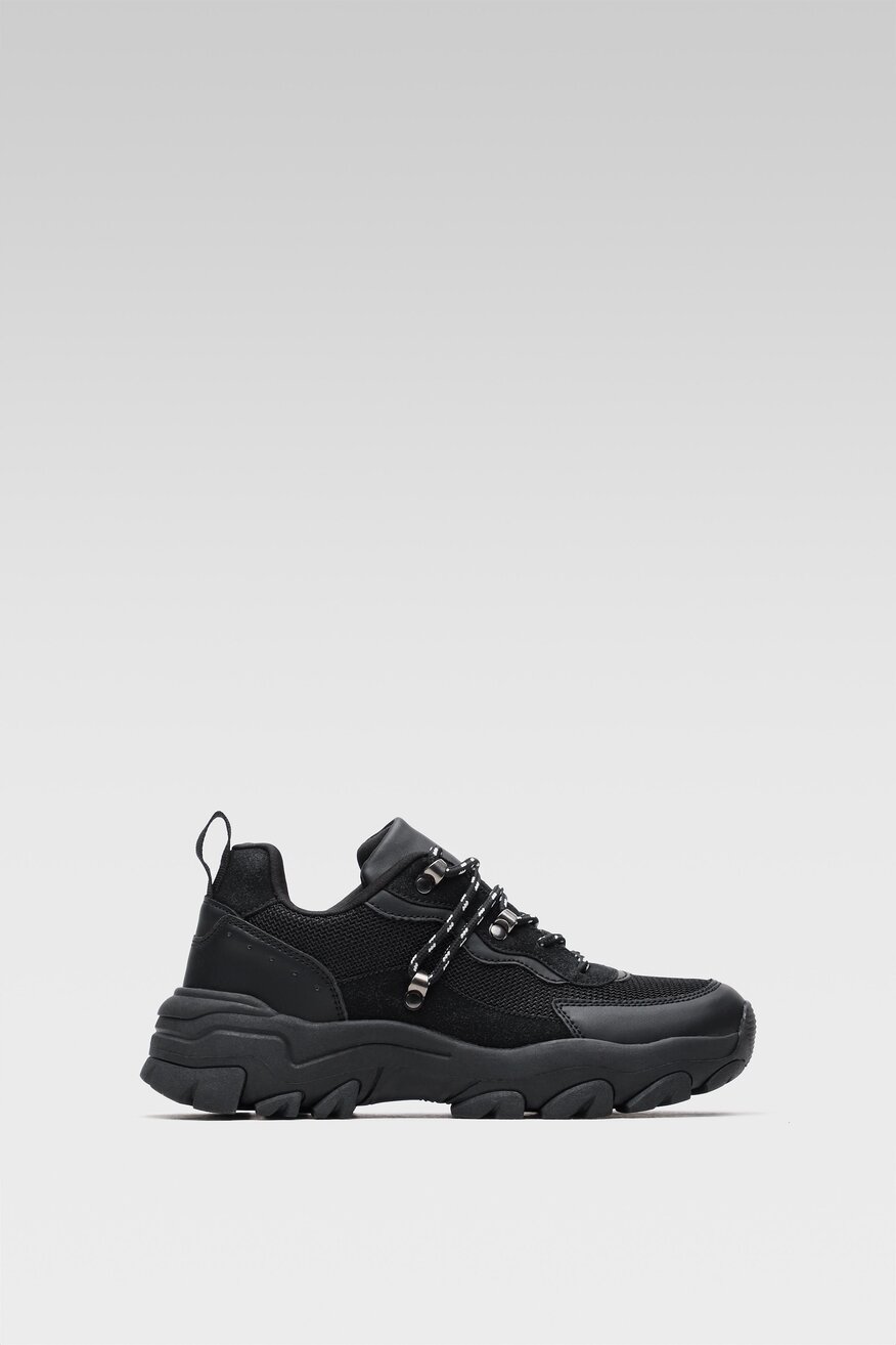 
                Jenny Fairy - Półbuty czarne sznurowane - 5903698882819