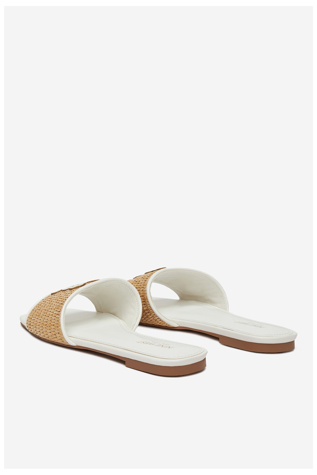 Șlapi NINE WEST SMRL393661 ALB