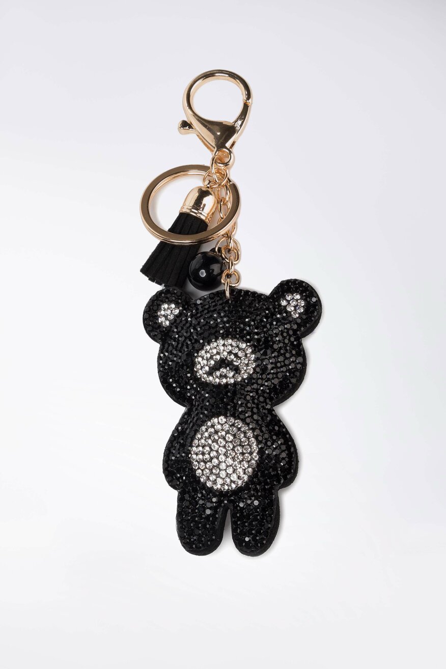 
                ACCCESSORIES - Brelok metaliczny czarny - 2230003656074