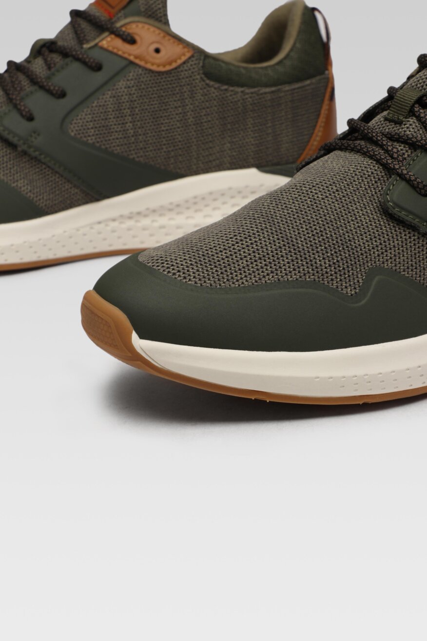 
                Wrangler - Półbuty zielone sznurowane - 5903698390451