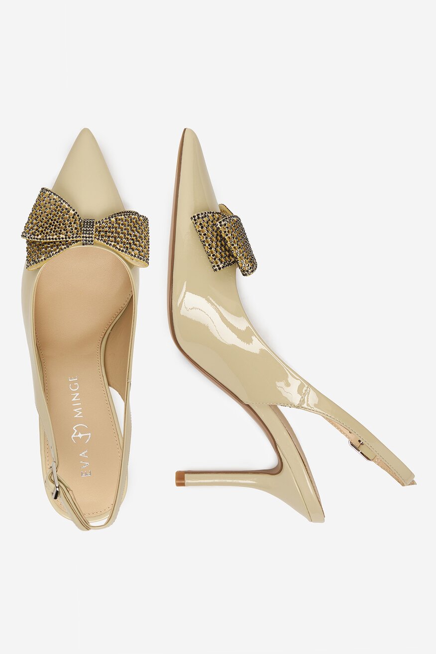 
                EVA MINGE - Czółenka skórzane - 5906751677094