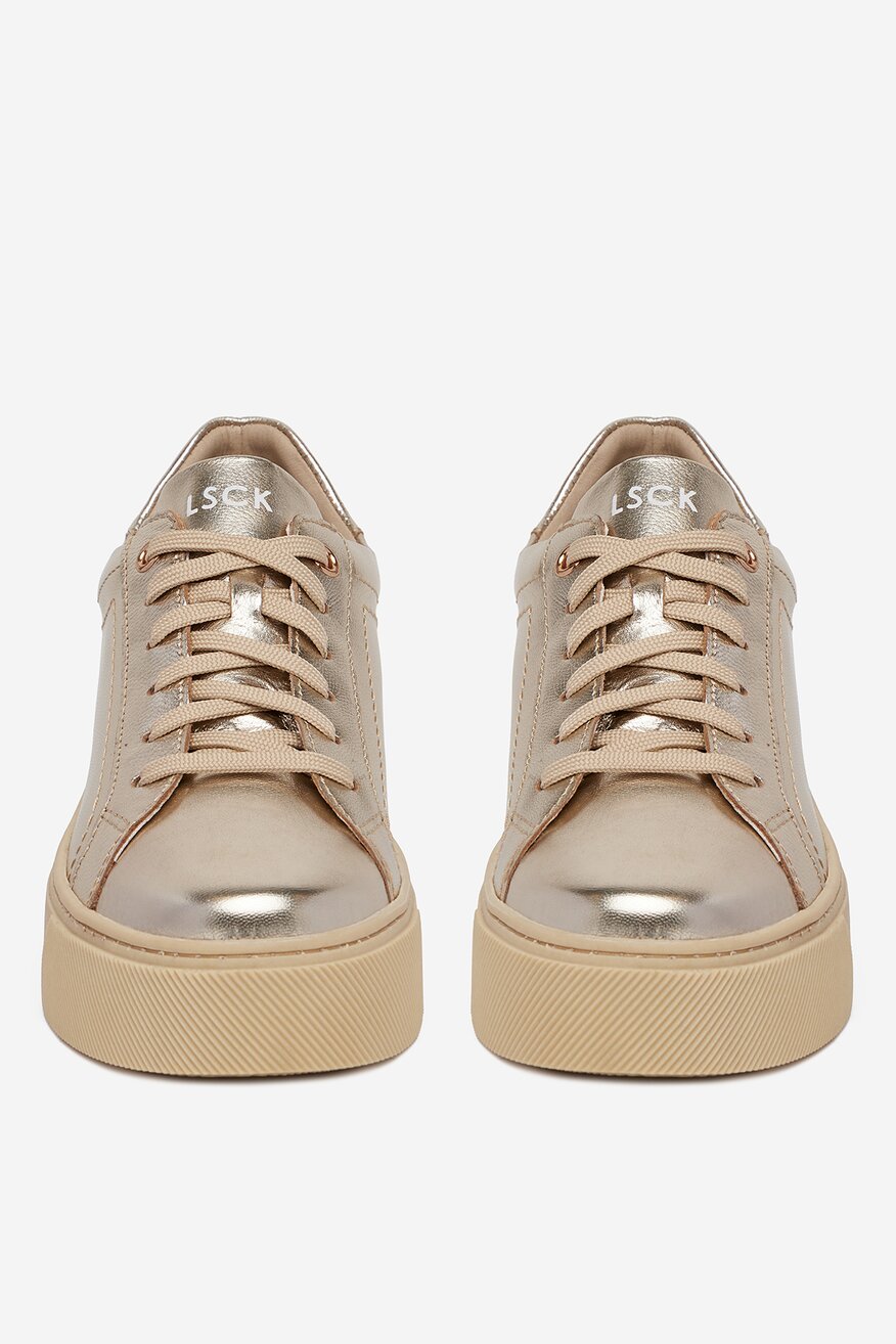 Lasocki - Sneakersy skórzane - 5904248160999