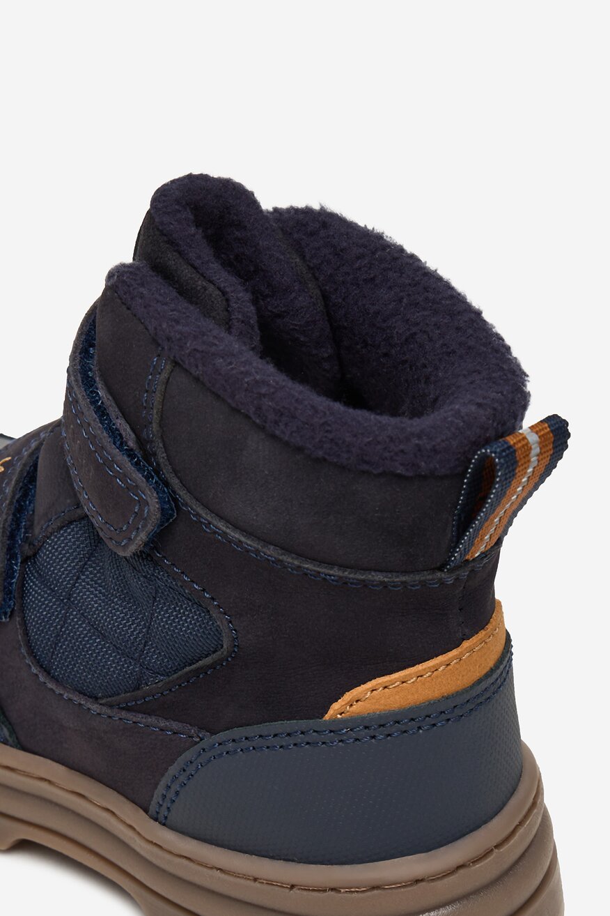 Šněrovací vyšší obuv Lasocki Kids TMAVĚ MODRÁ - 5906751337028