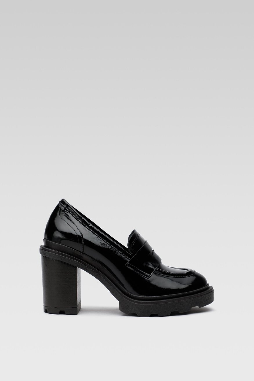 
                SIMPLE - Półbuty czarne - 2230029795511