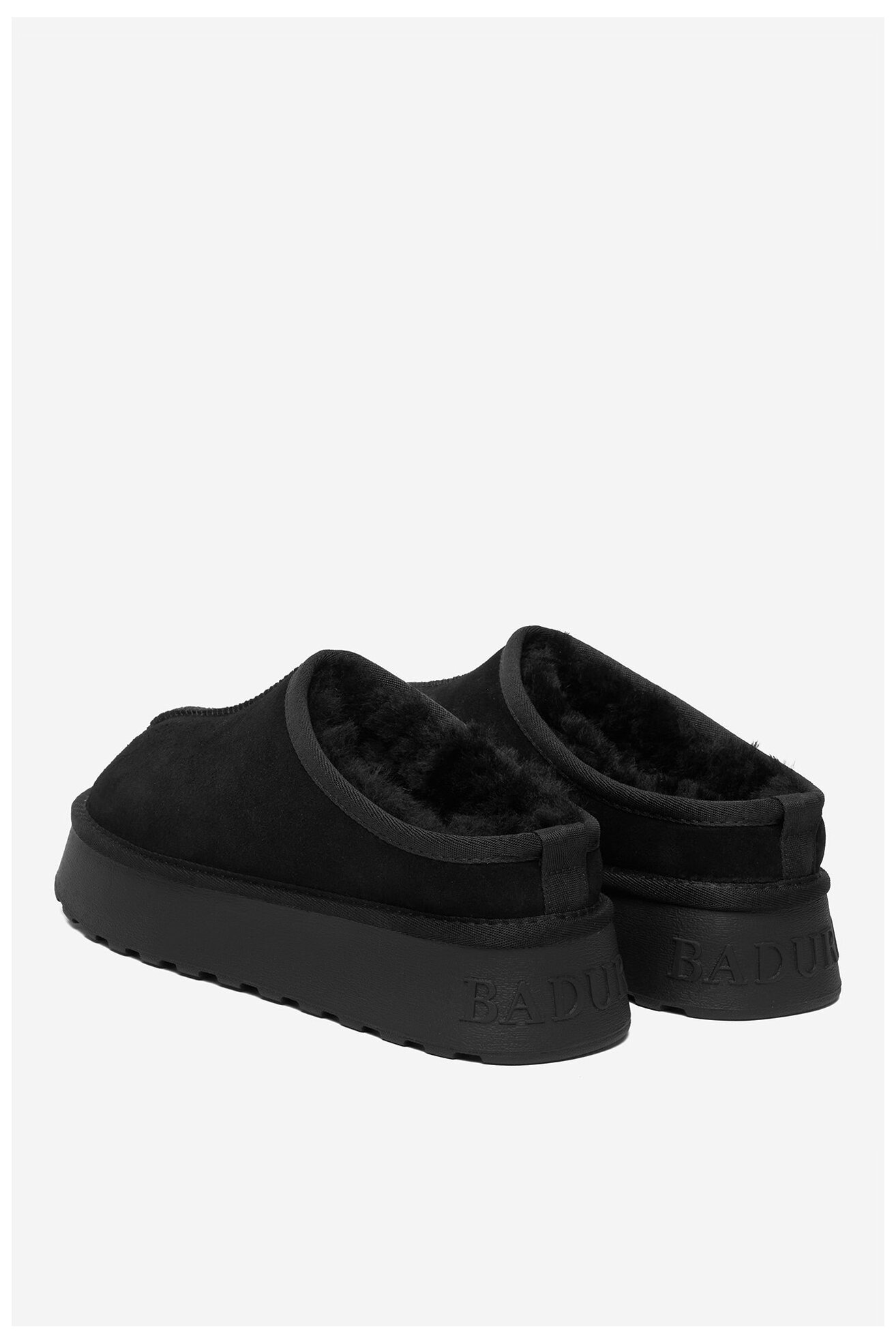 Papuci de casă Badura EO-DALLAS-TS6293 NEGRU