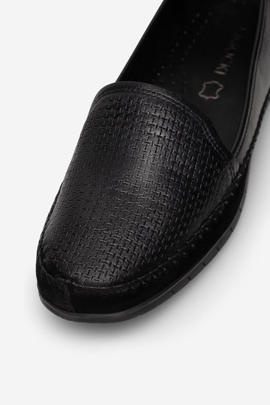 Mokaszin Lasocki FEKETE - 5903698716367
