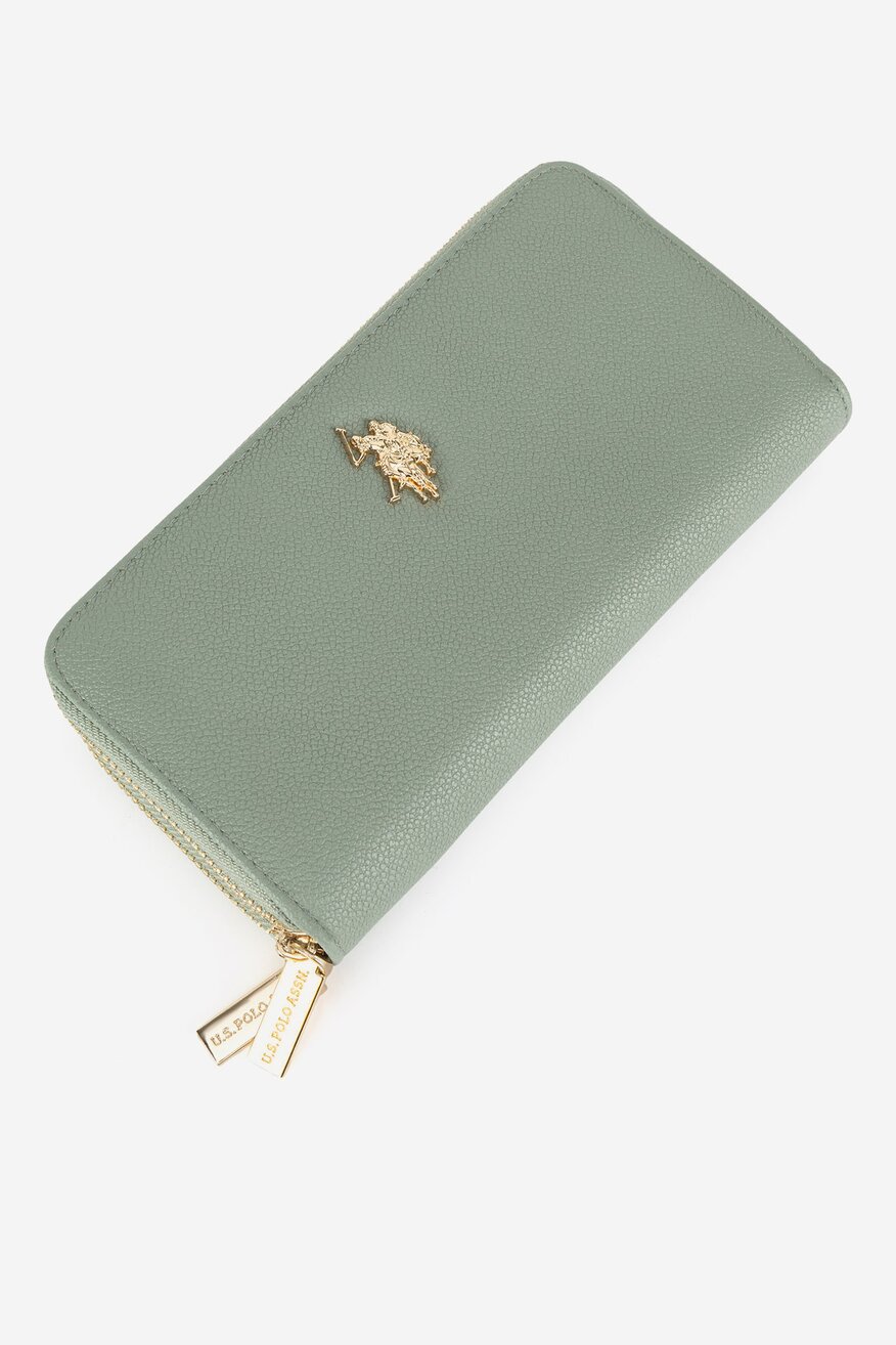 
                Дамски портфейл U.S. POLO ASSN. КАКИ - 5905588971344