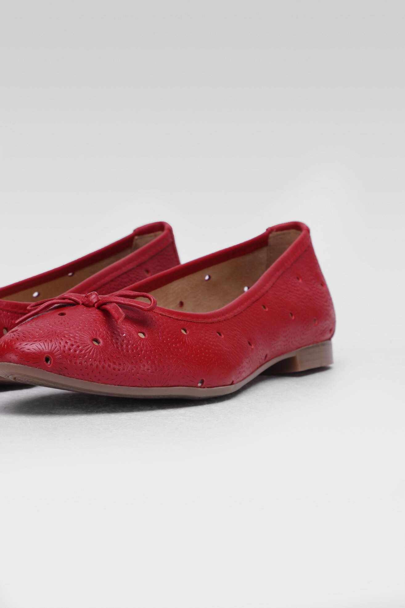 Baleriny Lasocki RST-KAJA-03 Czerwony