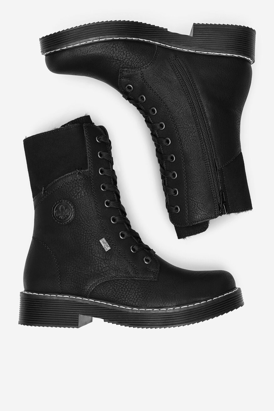 
                Bocanci Rieker NEGRU - 2230068903366