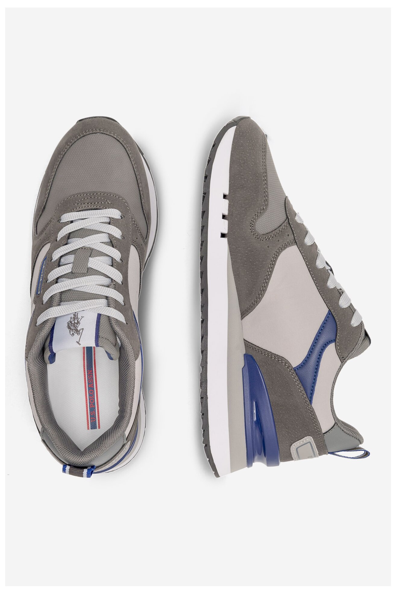 Sneakers U.S. POLO ASSN. BUZZY001M/CNU1 Szary