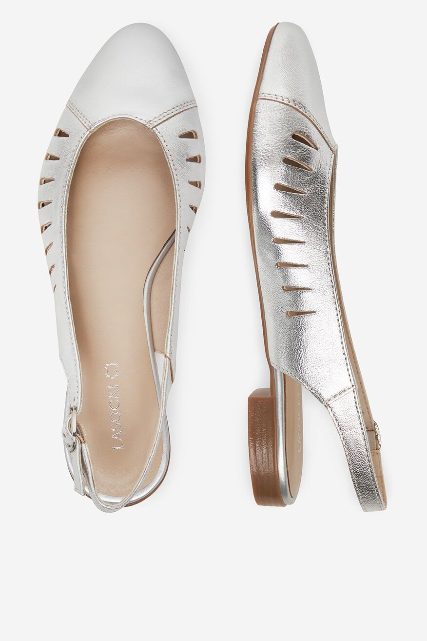 Балетки Lasocki СРІБНИЙ - 5906751045787