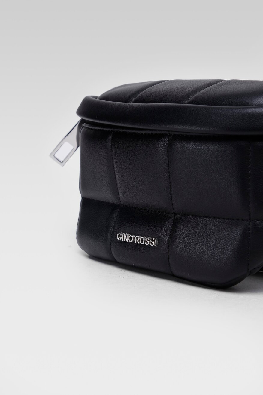 
                Gino Rossi - Saszetka nerka skórzana pikowana - 5904248066574