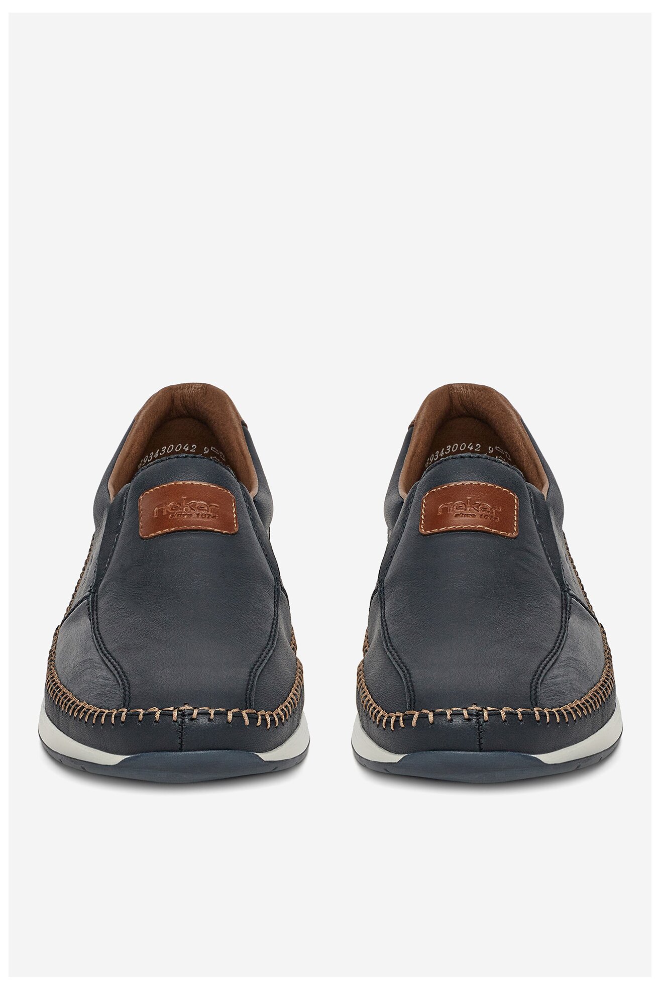 Polobotka Rieker 11962-14 TMAVĚ MODRÁ