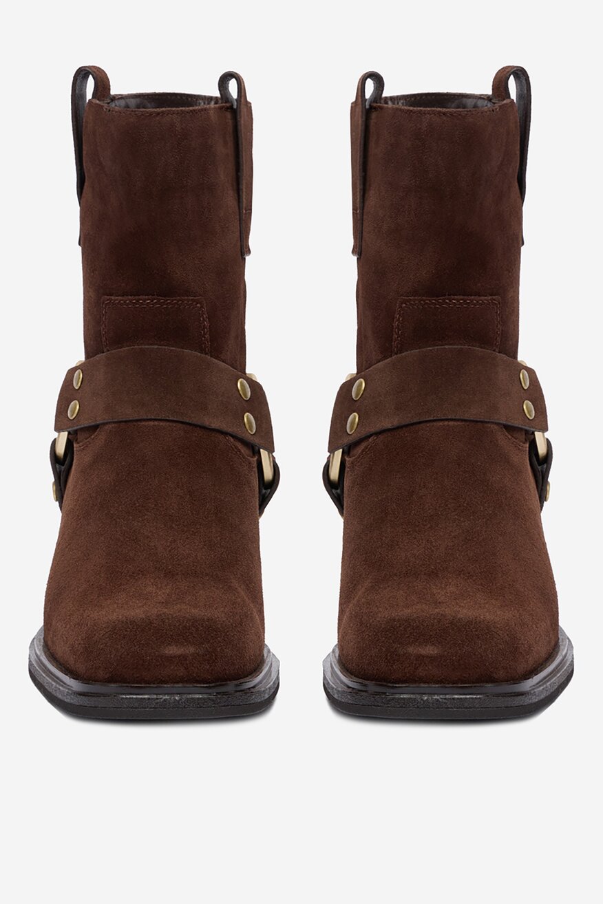 Badura - Botki zamszowe - 5906751393468