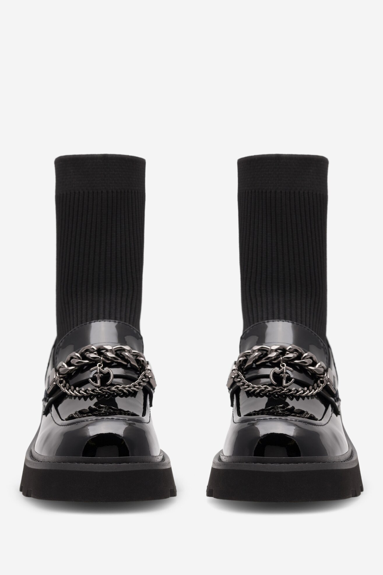 Botki EVA MINGE BACAU-V1063-119-1 Czarny