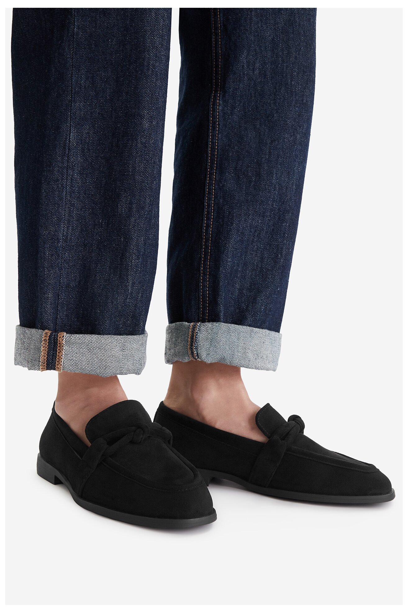 Mokaszin Jenny CEO-HY20232-7 FEKETE