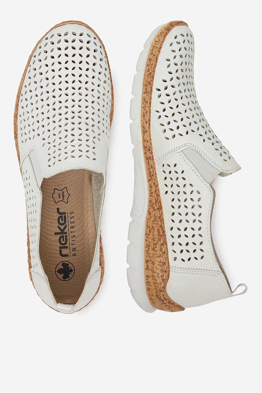 Félcipő Rieker FEHÉR - 2230078398527