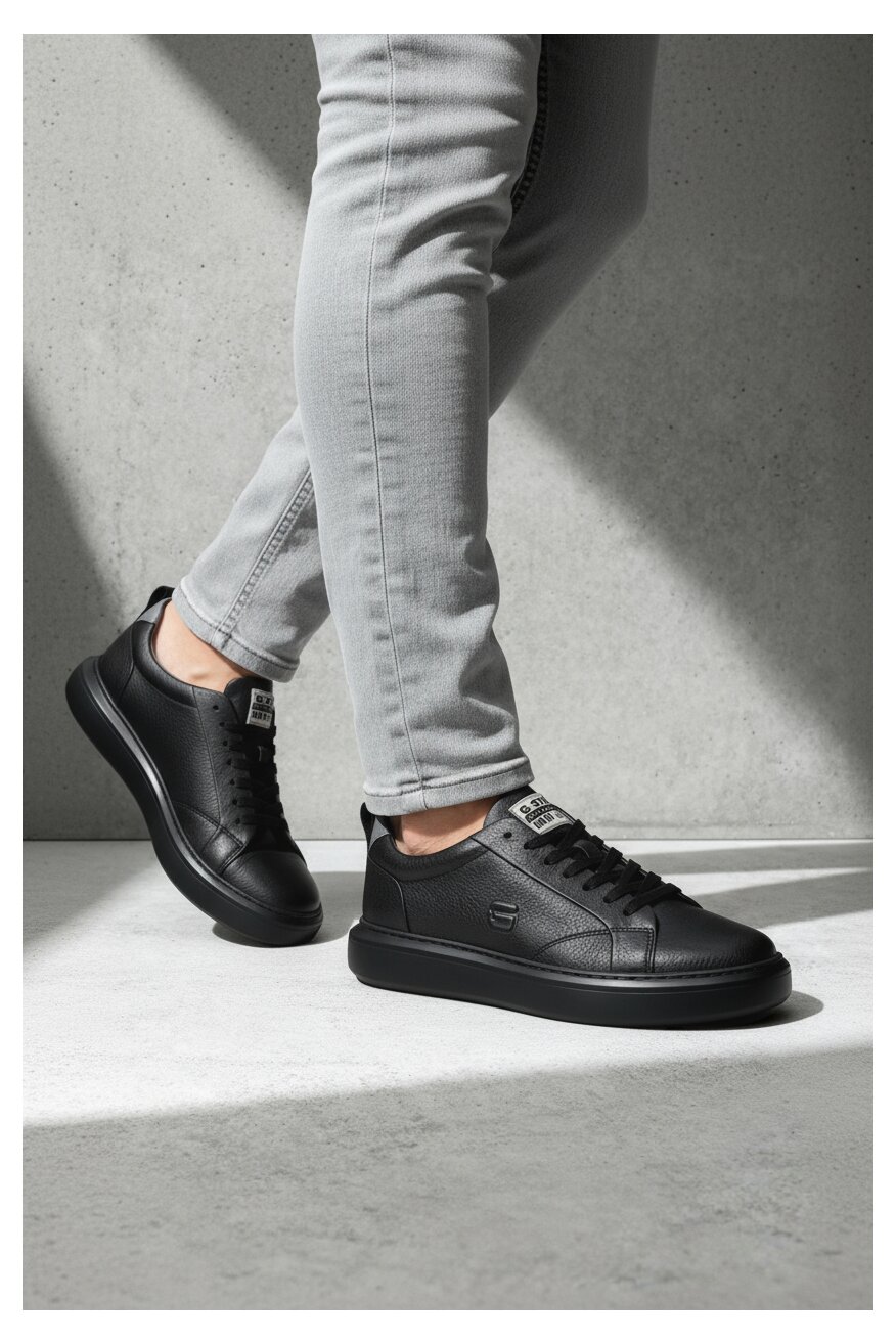 G-STAR RAW - Sneakersy skórzane - 5906751462751