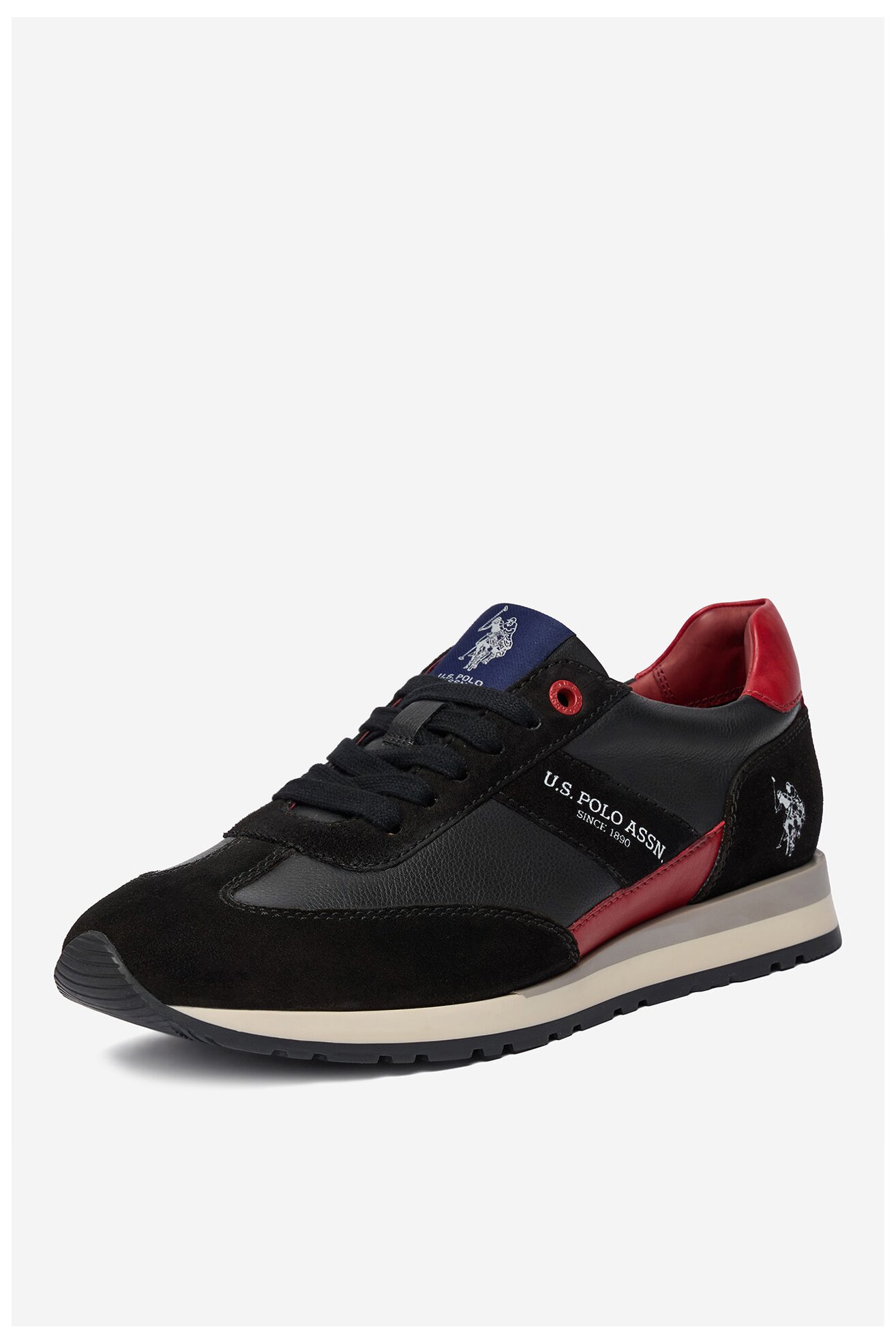 Sneakers U.S. POLO ASSN. EO-SEANY001M/6LS1 Czarny