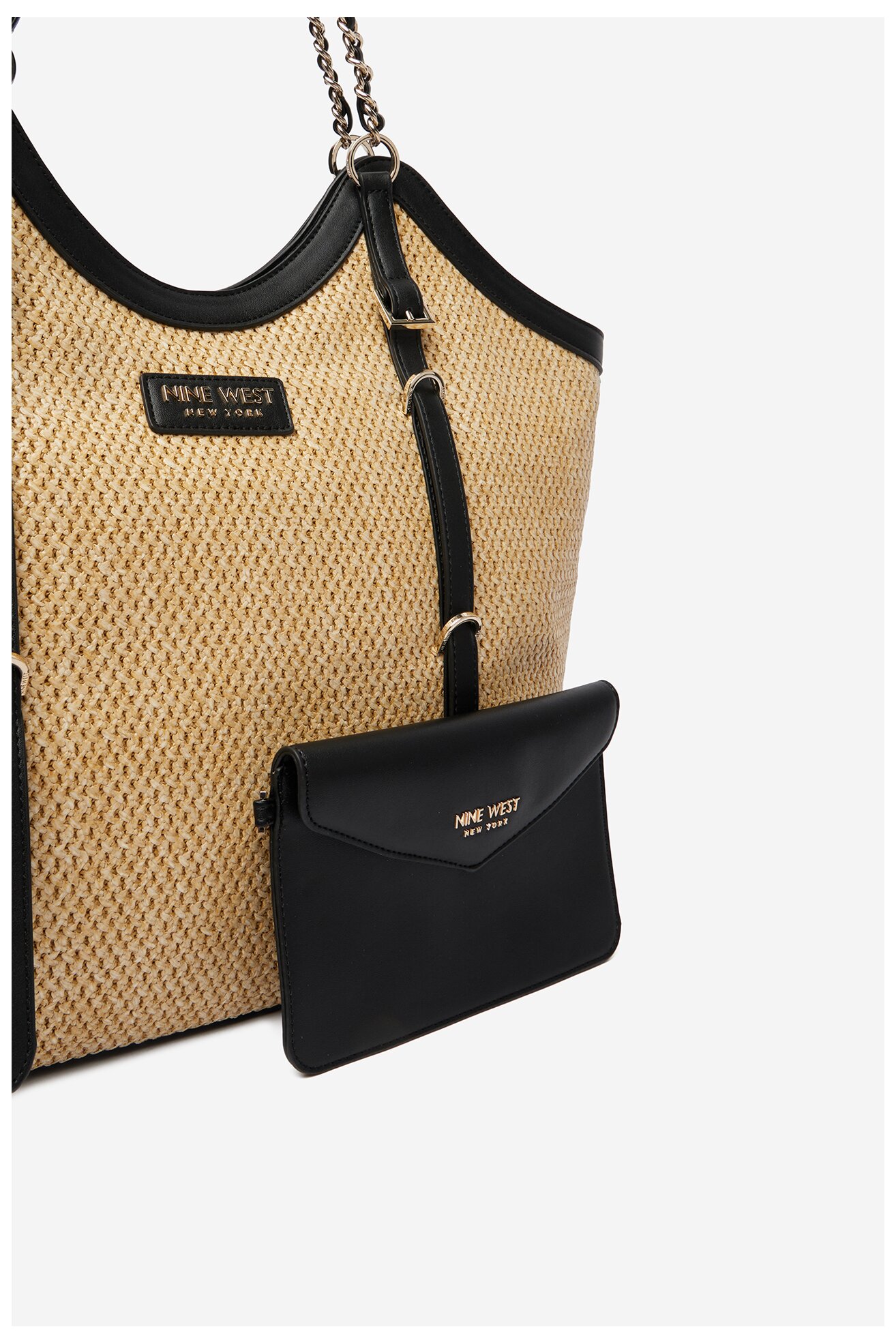 Сумка З Ремінцем NINE WEST EO-CHIC-LDA8854 ЧОРНИЙ