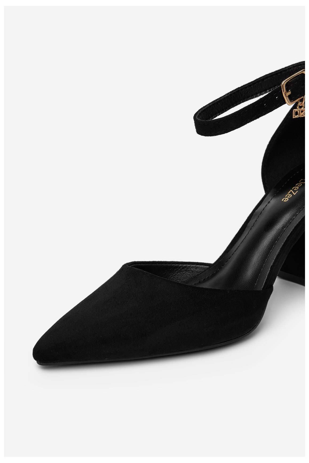 Czółenka DeeZee BK-2466-2 Czarny