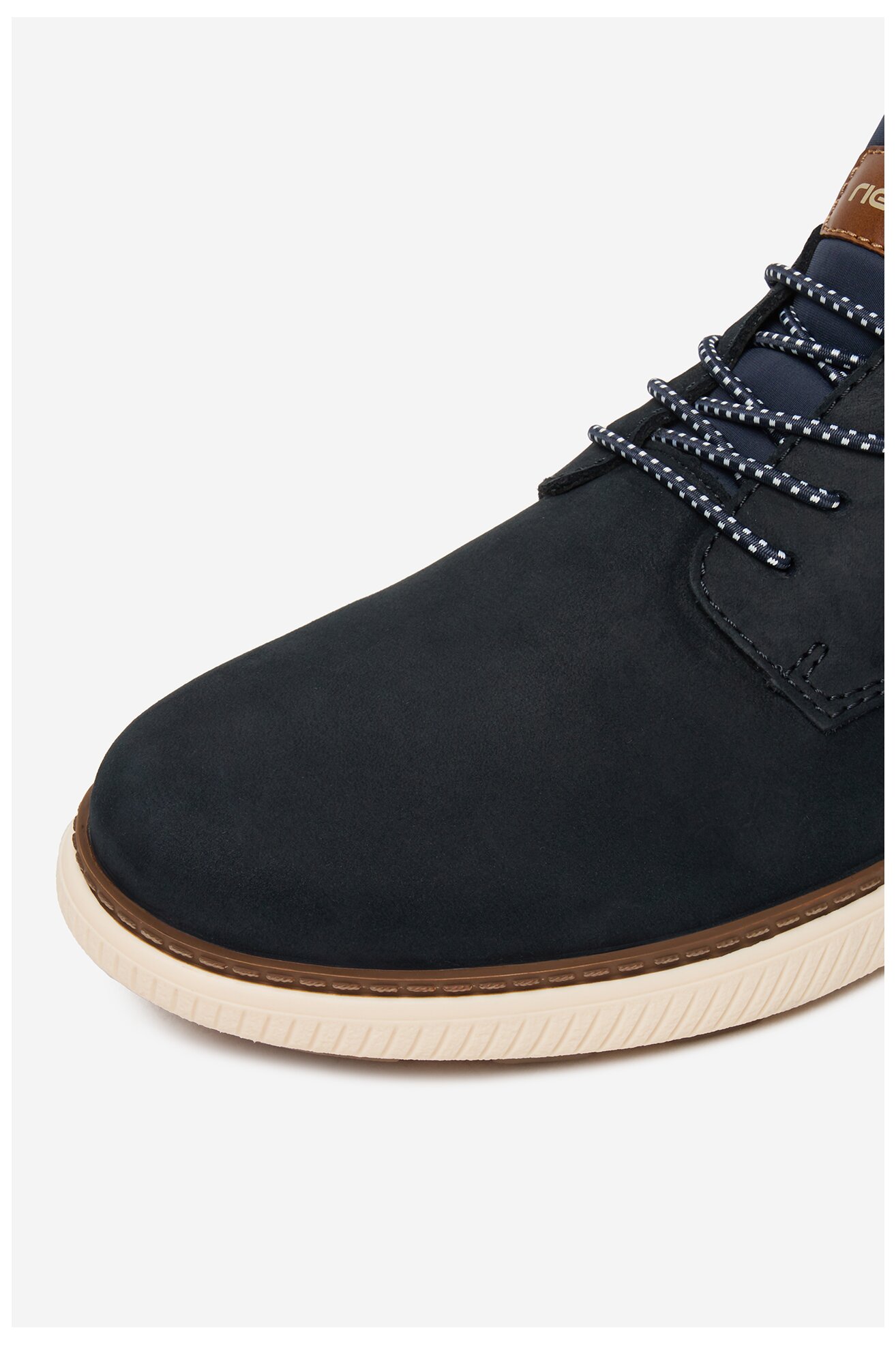 Polobotka Rieker B3360-14 BLANKYTNĚ MODRÁ